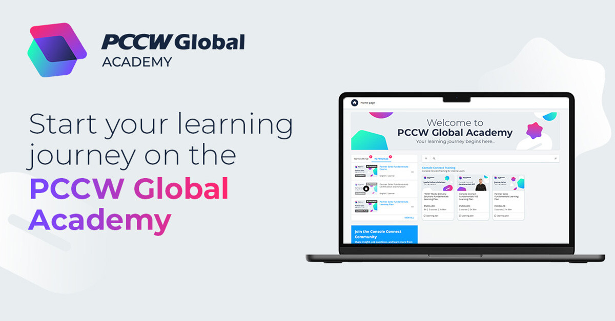 Start your learning journey on the PCCW Global Academy